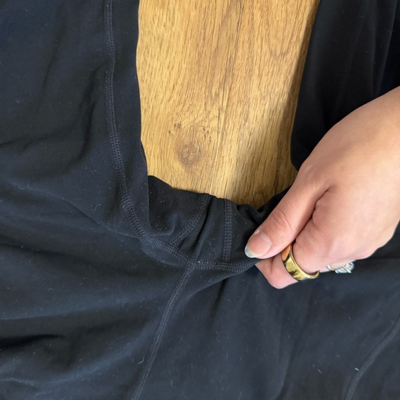 Athleta Black Flare Legging Pant Size Medium - Picture 3 of 6